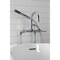 Aqua Vintage CCK8401DL Freestanding Tub Faucet with Supply Line, Stop Valve, Polished Chrome CCK8401DL - alternate 2